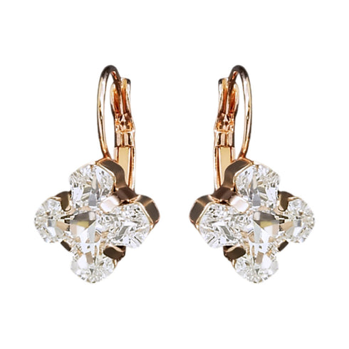 Auskarai „Bizantijos kryžius“ su Swarovski™ kristalais